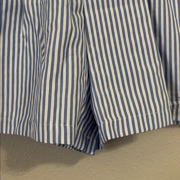 Striped Blue & White Strapless Set - Picture 5 of 7